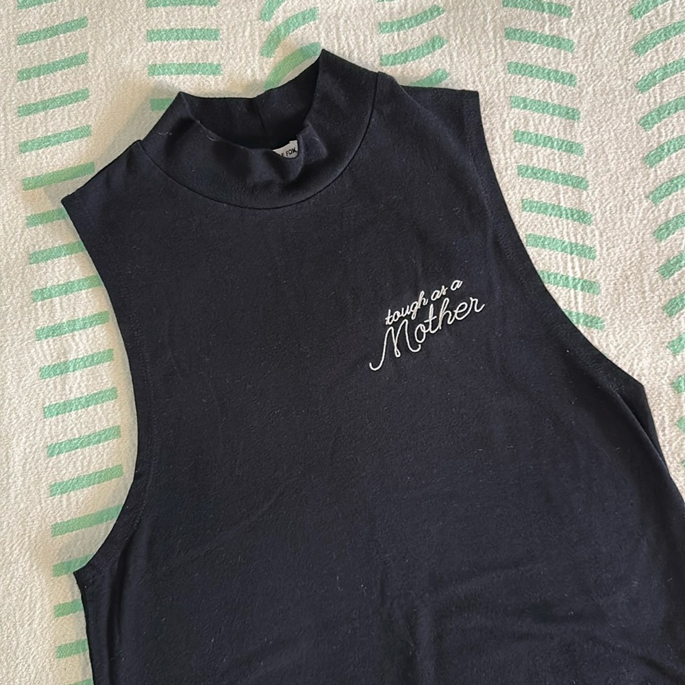 Embroidered Tank.